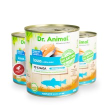 Dr. Animal konzerva losos 850 g