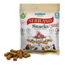 Tréningové kocky Serrano Snacks jahňacie 100 g