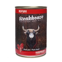 Steakhouse konzerva pre psov Pure Beef 400 g