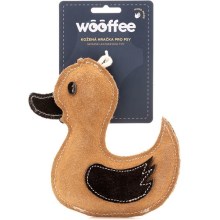 Wooffee kožená hračka Kačička 16 cm
