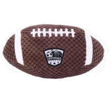 ZippyPaws SportsBallz s pískátkem Americký futbal 22 cm