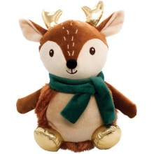 Vianočná plyšová hračka pre psy Happy Pet Twinkle Toes Reindeer 22 cm