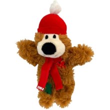Vianočná hračka Kong Softies medveď MIX farieb 14 cm
