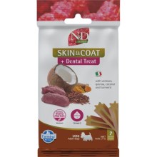 N&D Quinoa Dog Dental Snack Skin & Coat Mini Venison 60 g