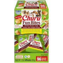 Inaba Churu Fun Bites Dog Snack kura & dyňa 8x 12 g