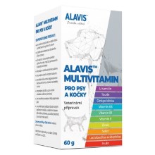Alavis Multivitamin pre psy a mačky 60 g  SET 1+1 ZADARMO