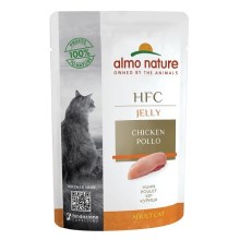 Almo Nature Cat HFC Jelly kapsička kuracie prsia 55 g SET 5+1 ZADARMO