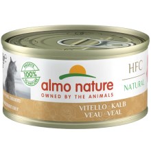 Almo Nature Cat HFC Natural teľacie 70 g SET 5+1 ZADARMO