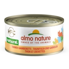 Almo Nature Cat HFC Natural tuniak a krevety 70 g