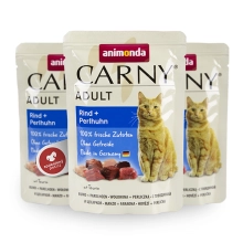 Animonda Carny Adult kapsička hovädzie a perlička 85 g