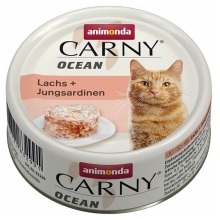 Animonda Carny Ocean konzerva losos a sardinky 80 g
