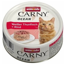 Animonda Carny Ocean konzerva tuniak a hovädzie 80 g