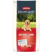 Animonda GranCarno Dog Senior s hydinovým a hovädzím mäsom 12 kg