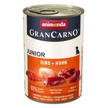 Animonda GranCarno Junior konzerva hovädzie a kurča 400 g