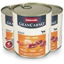 Animonda GranCarno konzerva hovädzie a kurča 800 g