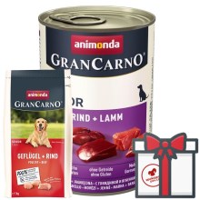 Animonda GranCarno Senior konzerva hovädzie a jahňacie SET 6x 400 g