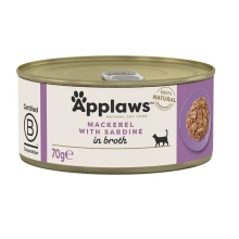 Applaws Cat konzerva Mackerel & Sardine 70 g