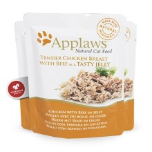 Applaws kapsička Cat Chicken with Beef in jelly 70 g
