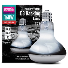 Arcadia D3 Basking Lamp 160 W