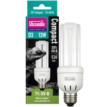 Arcadia D3 Compact Reptile Lamp 13 W (7 % UVB)