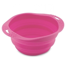 BecoBowl ECO Travel cestovná miska ružová 0,40 l