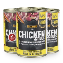 Belcando konzerva Chicken & Duck with Millet & Carrots 400 g
