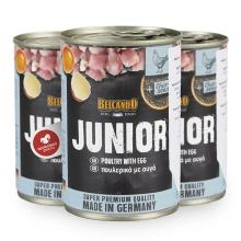 Belcando konzerva Junior Poultry & Eggs 400 g