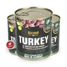 Belcando konzerva Turkey with Rice & Courgette 800 g