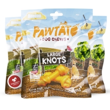 Benevo maškrty Pawtato Knots Large 180 g