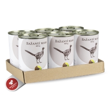 Bohemia bažantie mäso vo vlastnej šťave 6x 400 g