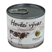 Bohemia hovädzí vývar s kúskami mäsa 140 ml