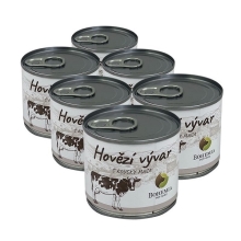 Bohemia hovädzí vývar s kúskami mäsa SET 6x 140 ml
