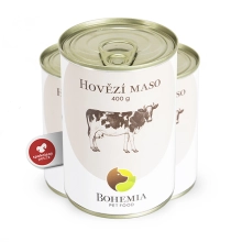 Bohemia hovädzie mäso vo vlastnej šťave 400 g