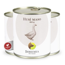Bohemia husie mäso vo vlastnej šťave 800 g