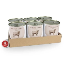 Bohemia jahňacie mäso vo vlastnej šťave SET 6x 800 g