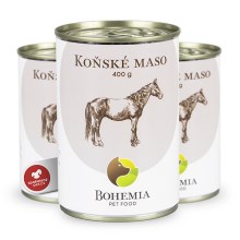 Bohemia koňské mäso vo vlastnej šťave 400 g