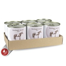 Bohemia koňské mäso vo vlastnej šťave SET 6x 800 g