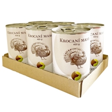 Bohemia morčacie mäso vo vlastnej šťave Multipack 6x 400 g