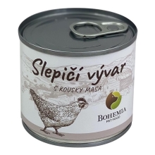 Bohemia slepačí vývar s kúskami mäsa 140 ml