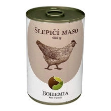Bohemia slepačie mäso vo vlastnej šťave 400 g