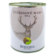 Bohemia zverinové mäso vo vlastnej šťave 800 g