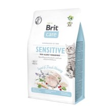 Brit Care Cat Grain-Free Sensitive with Insect 400 g SET 1+1 ZADARMO