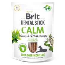 Brit Care Dog Dental Stick Calm with Hemp & Motherwort 7 ks