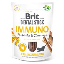 Brit Care Dog Dental Stick Immuno with Probiotics & Cinnamon 7 ks