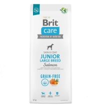 Brit Care Dog Grain-free Junior Large Breed Salmon 12 kg