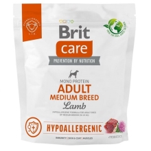 Brit Care Dog Hypoallergenic Adult Medium Breed Lamb 1 kg