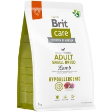 Brit Care Dog Hypoallergenic Adult Small Breed Lamb 3 kg