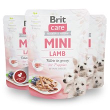 Brit Care Dog kapsička Mini Puppy Lamb fillets in gravy 85 g
