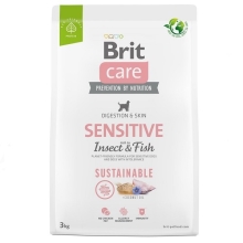 Brit Care Dog Sustainable Sensitive Insect & Fish 3 kg