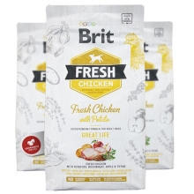 Brit Fresh Chicken & Potato Adult Great Life 2,5 kg